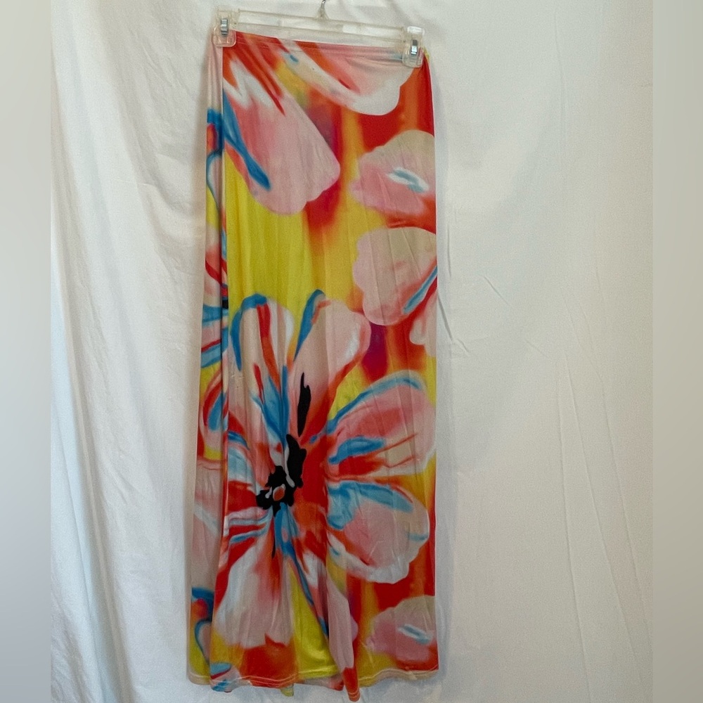 Cutest orchid maxi skirt